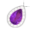 Left Amethyst in Diamonds.cur Preview