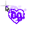 neon purple flame drain gang D&G logo heart bladee.ani Preview