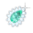 Left Paraiba Tourmaline in Diamonds.cur