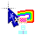 Nyan cat person select.cur