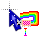 Nyan cat text.cur