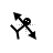 Stickman Diagonal 1.ani Preview