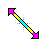 Pan diagonal tlbr.cur