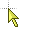 yellow mouse pointer.cur Preview