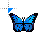 purple butterfly link select.cur
