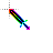 RGB Sword.cur Preview