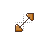 Diagonal resize 2.cur Preview
