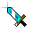 Minecraft sword.cur Preview