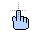 Tinted link select blue.cur Preview