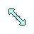 diagonal resize 1 tinted teal.cur Preview