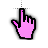 Pink Cursors - Link Select.cur