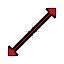 Red Inline diagnoal resize 2.cur HD version