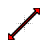 Red Inline diagnoal resize 2.cur Preview