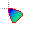 Colour smooth triangle normal.cur Preview