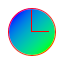 Colour smooth triangle busy.cur HD version