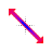 Red and blue pointy diagnoal resize 1.cur