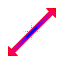 Red and blue pointy diagnoal resize 2.cur HD version