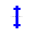 Blue 16-bit vertical resize.cur