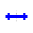 Blue 16-bit horizontal resize.cur