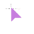 purple mouse cursor with heart .ani Preview