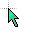 Generic teal cursor.cur Preview