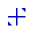 Blue Plus Diagonal Resize 2.cur Preview