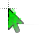 Green cursor (with fire).ani