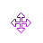 Purple Cross.cur