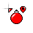 Location Select Basic Red Ornament.cur
