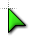 greenish cursor for left handed people