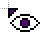 Purple Eye cursor (normal).cur Preview