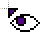 Purple Eye cursor (link).cur Preview
