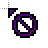 Purple Eye cursor (unavailable).cur Preview