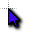 3D-Shaded-Blue-Mouse Pointer.cur Preview