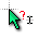 3D-Shaded Light Green Sprite Mouse Pointer Mania-.cur