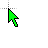 Green Mouse pointer.cur