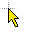 Yellow Mouse Pointer.cur Preview