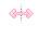 pinkheart_horizontalresize.cur Preview