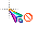 Rainbow Cursor - Unavailable .ani Preview