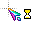 Rainbow Cursor - Working in background.ani Preview