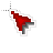 Terraria Red Cursor White Background Normal Select.cur Preview