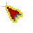 Terraria Red Cursor White Background Link Select.cur