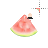 Watermelon Cursors Set - Person Select.cur (for Left Handed).cur