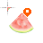 Watermelon Cursors Set - Location Select.cur (for Right Handed).