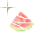 Watermelon Cursors Set - Alternate Select.ani(for right hande0d. Preview
