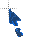 blue tarreia cursor.cur Preview