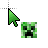 Creeper Background.ani Preview