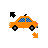 Orange car diagonal 2.ani Preview