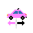 Pink car horizontal.ani Preview