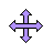 Taro Milktea Cursors - Move3.cur